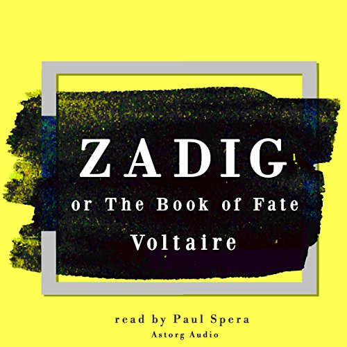 Cover of Zadig or the book of fate