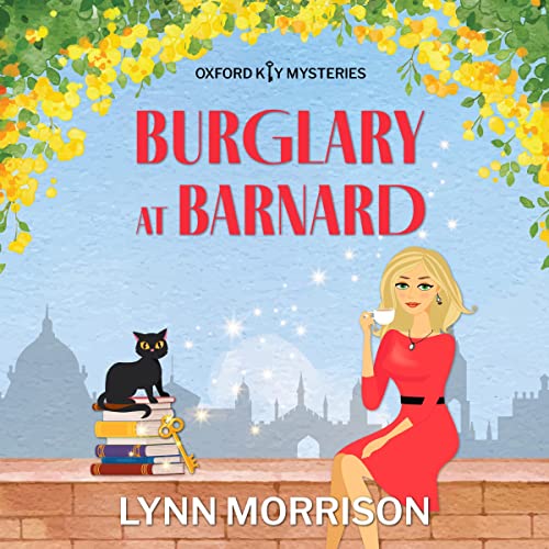 Cover of Burglary at Barnard: A Charmingly Fun Paranormal Cozy Mystery