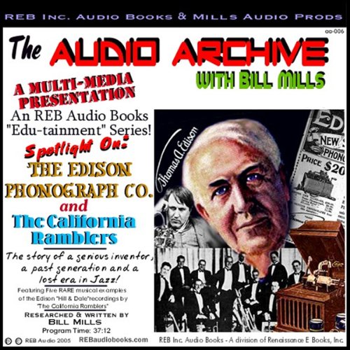 Cover of The Edison Phonograph Company and The California Ramblers