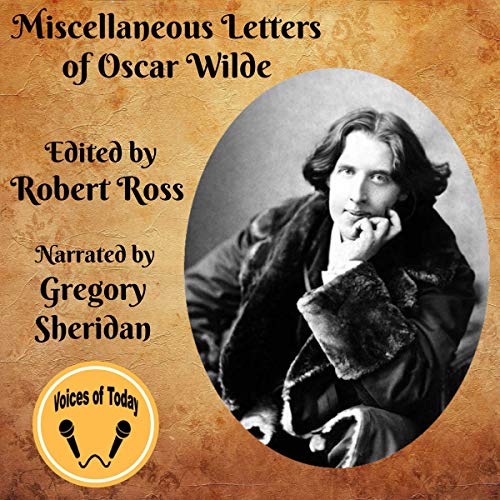 Cover of Miscellaneous Letters of Oscar Wilde