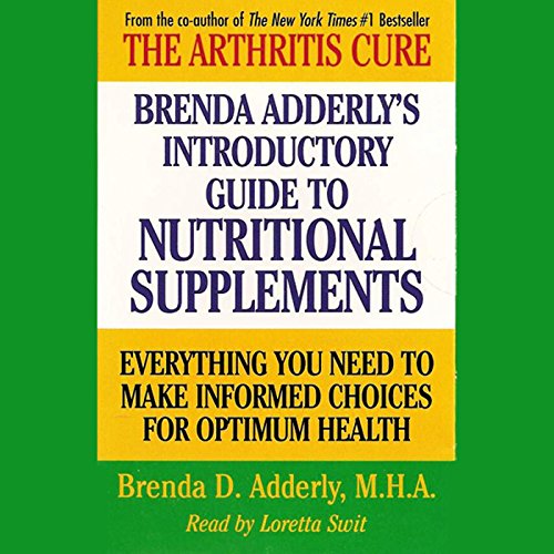 Cover of Brenda Adderly's Introductory Guide to Nutritional Supplements
