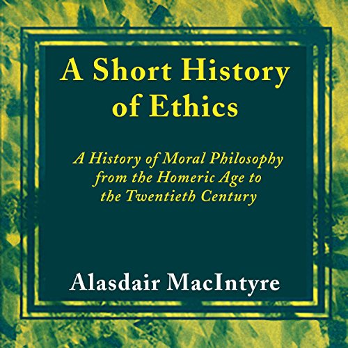 Cover of A Short History of Ethics