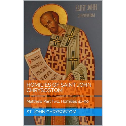 Cover of Homilies of Saint John Chrysostom