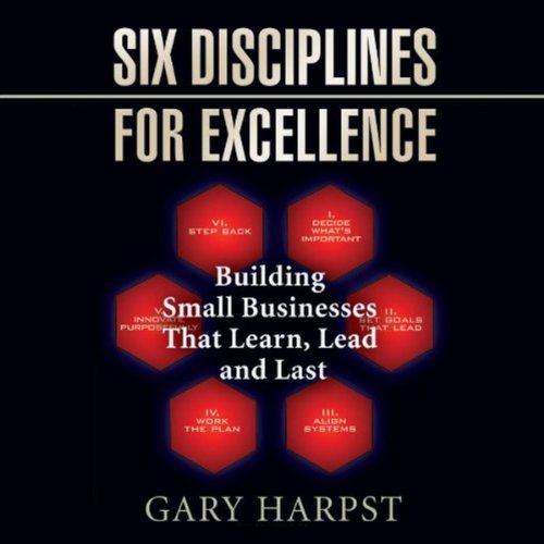 Cover of Six Disciplines for Excellence
