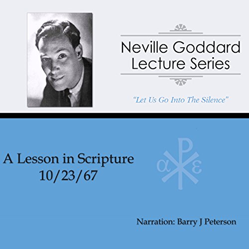 Cover of A Lesson in Scripture: Neville Goddard Lecture Series