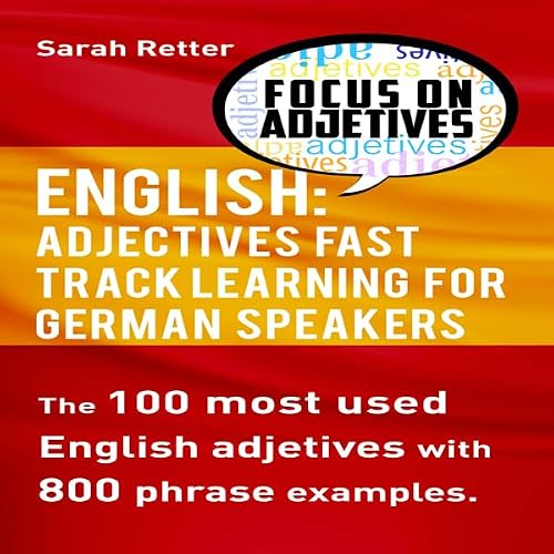 Cover of English: Adjectives Fast Track Learning for German Speakers
