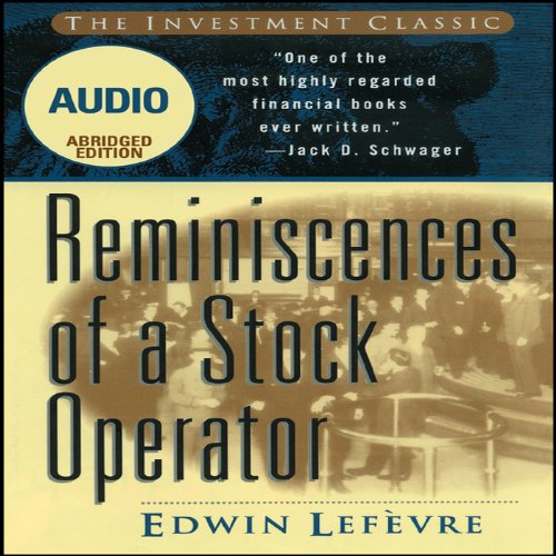 Cover of Reminiscences of a Stock Operator (Wiley Trading Audio)
