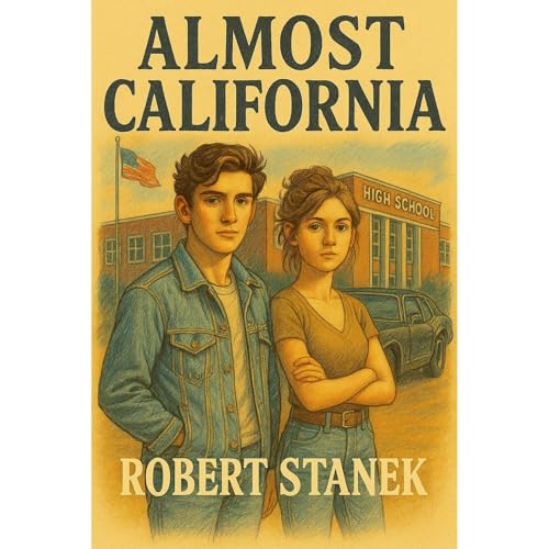 Cover of Almost California. Being Young Hurts Like Hell.
