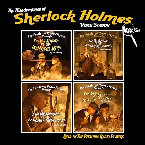 Cover of The Misadventures of Sherlock Holmes, Boxed Set