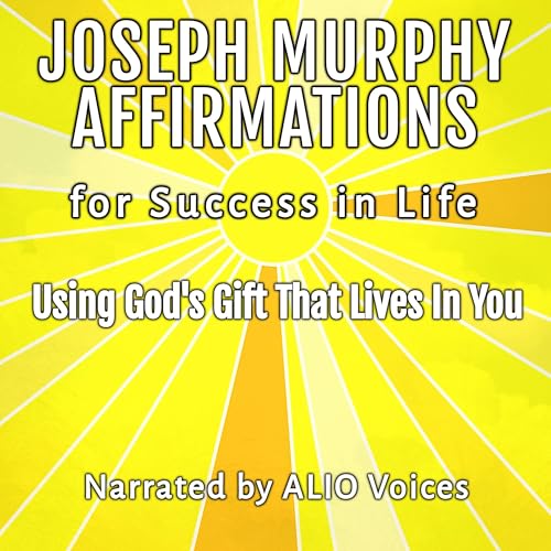 Cover of Joseph Murphy Affirmations for Success in Life