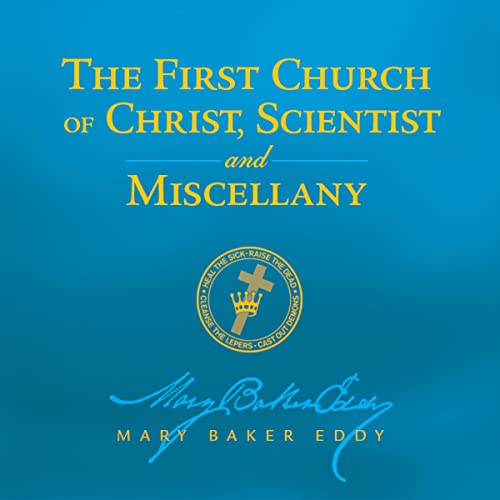 Cover of The First Church of Christ, Scientist and Miscellany