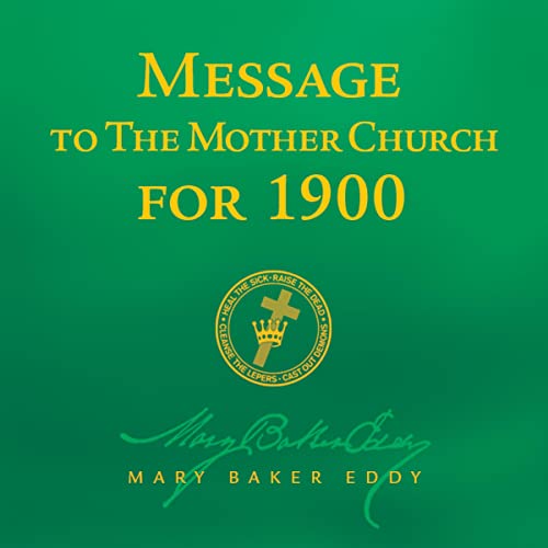 Cover of Message to The Mother Church for 1900