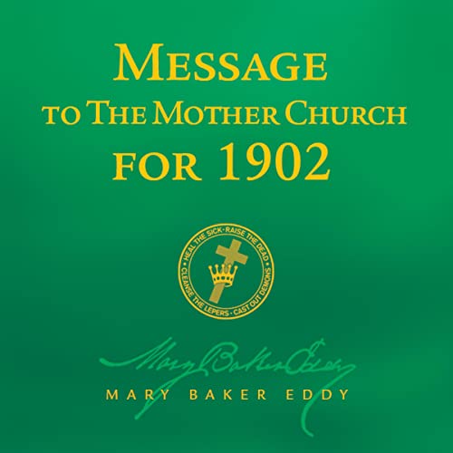 Cover of Message to The Mother Church for 1902