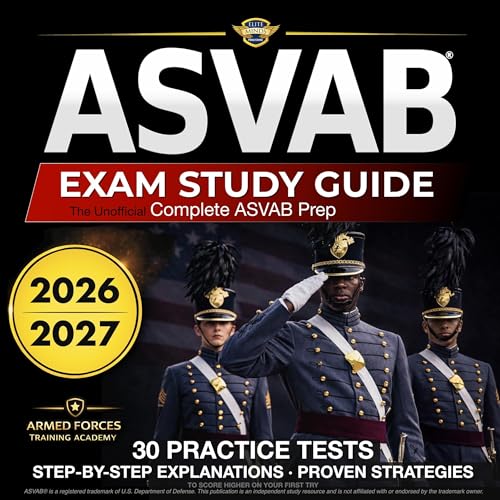 Cover of ASVAB Exam Study Guide 2026-2027