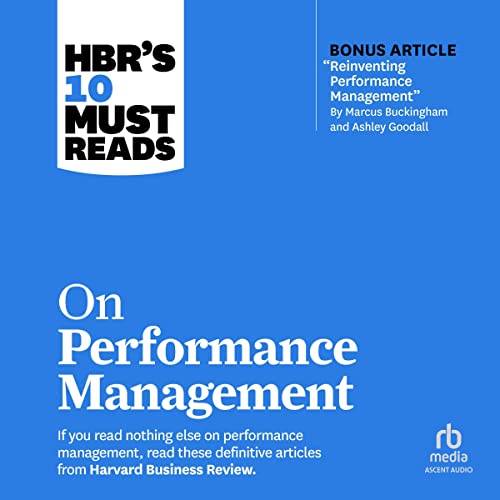 Cover of HBR's 10 Must Reads on Performance Management