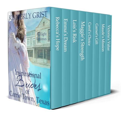 Cover of Inspirational Brides of Carrie Town, Texas