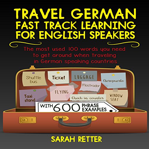 Cover of Travel German: Fast Track Learning for English Speakers