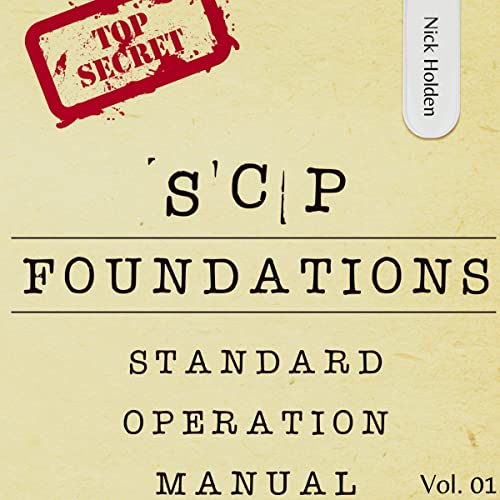 Cover of The SCP Foundations Standard Operation Manual