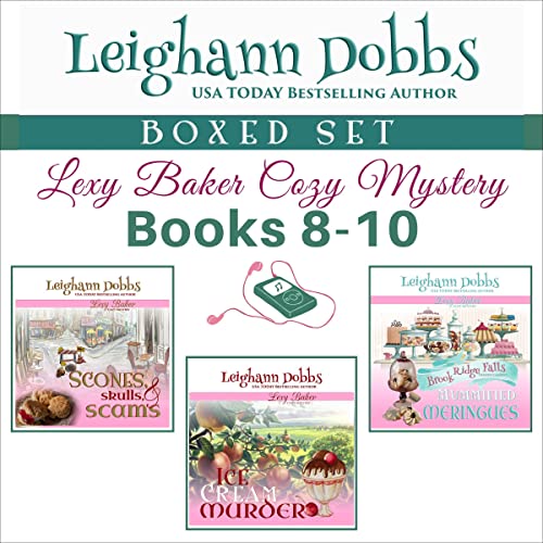 Cover of Lexy Baker Cozy Mystery Series Boxed Set, Volume 3