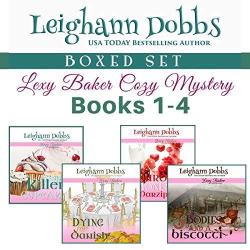 Cover of Lexy Baker Cozy Mystery Series Boxed Set Vol 1