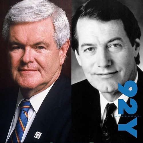 Cover of Newt Gingrich with Charlie Rose at the 92nd Street Y