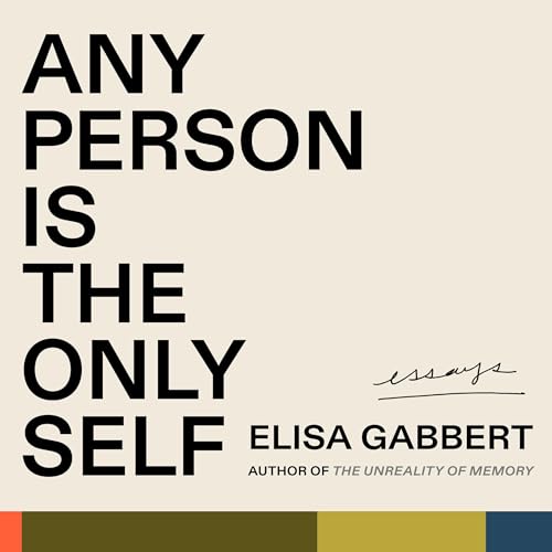 Cover of Any Person Is the Only Self