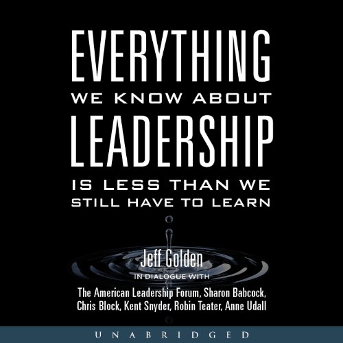 Cover of Everything We Know About Leadership