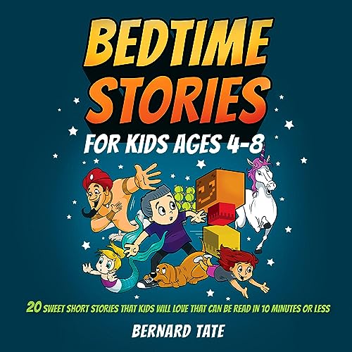 Cover of Bedtime Stories for Kids Ages 4-8