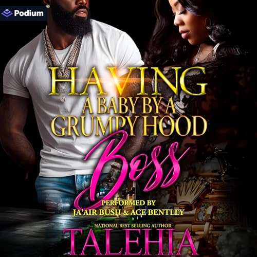 Cover of Having a Baby by a Grumpy Hood Boss