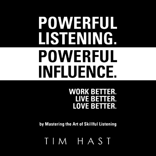 Cover of Powerful Listening. Powerful Influence