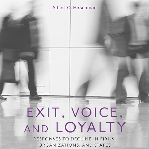 Cover of Exit, Voice, and Loyalty