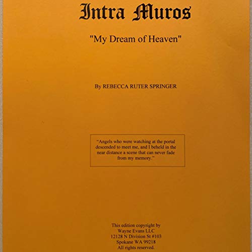 Cover of Intra Muros (Annotated): My Dream of Heaven
