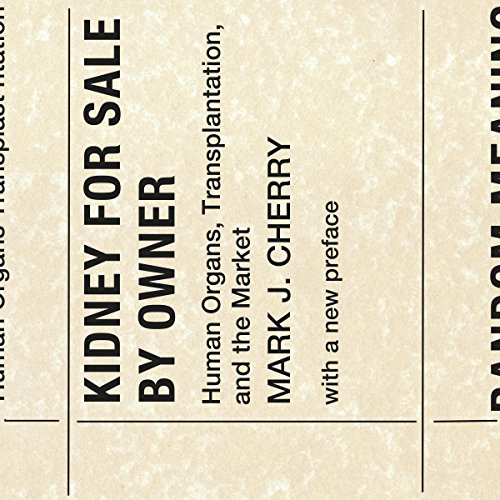 Cover of Kidney for Sale by Owner