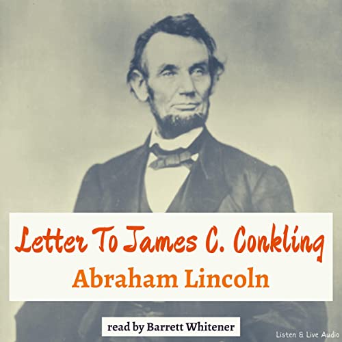 Cover of Letter to James C. Conkling