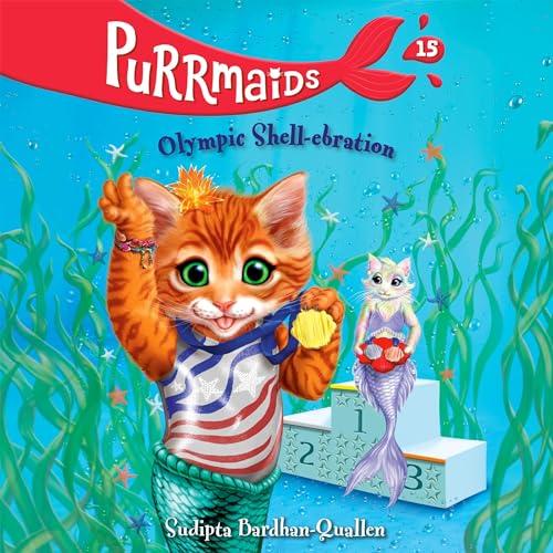Cover of Purrmaids #15: Olympic Shell-ebration