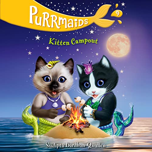 Cover of Purrmaids #9: Kitten Campout