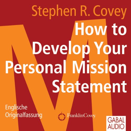 Cover of How to Develop Your Personal Mission Statement