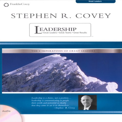 Cover of Stephen R. Covey on Leadership