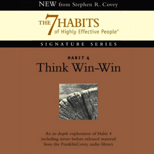 Cover of Habit 4 Think Win-Win