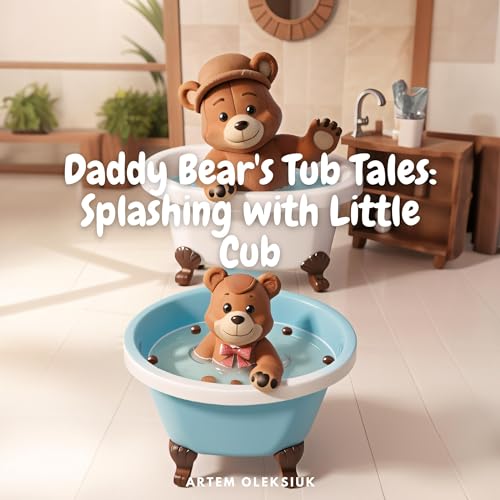 Cover of Daddy Bear's Tub Tales: Splashing with Little Cub