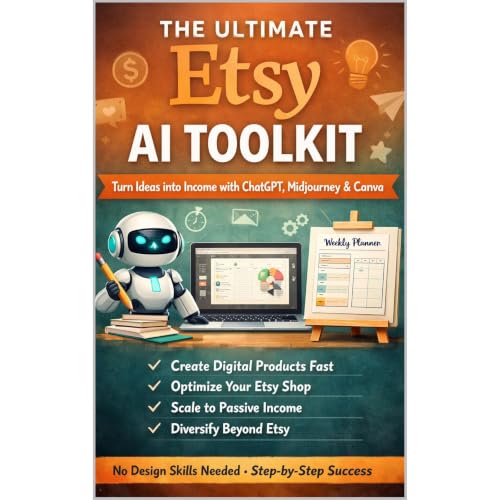 Cover of The Ultimate Etsy AI Toolkit