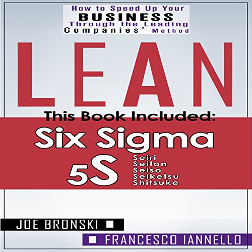 Cover of LEAN: Lean Tools - Six Sigma & 5S - 2 Manuscripts