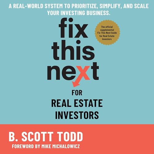 Cover of Fix This Next for Real Estate Investors