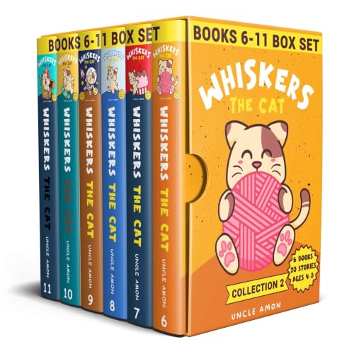 Cover of Whiskers the Cat Collection 2 (Books 6-11 Box Set)