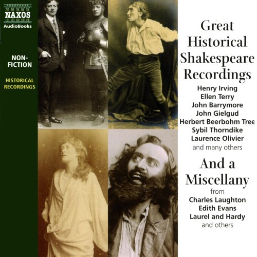 Cover of Great Historical Shakespeare Recordings