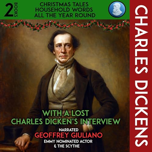 Cover of Christmas Tale Household Words, All the Year Round