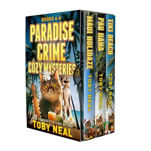 Cover of Paradise Crime Cozy Mysteries Box Set 4-6