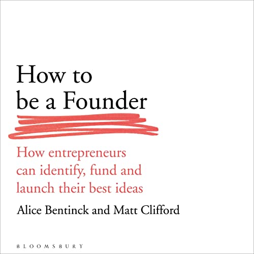 Cover of How to Be a Founder