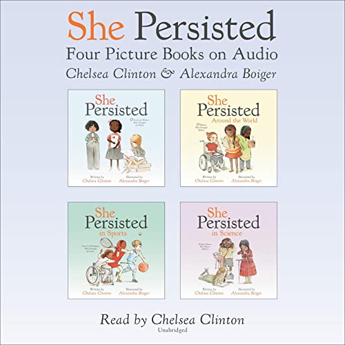 Cover of She Persisted: Four Picture Books on Audio