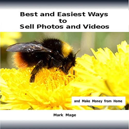 Cover of Best and Easiest Ways to Sell Photos and Videos - and Make Money from Home